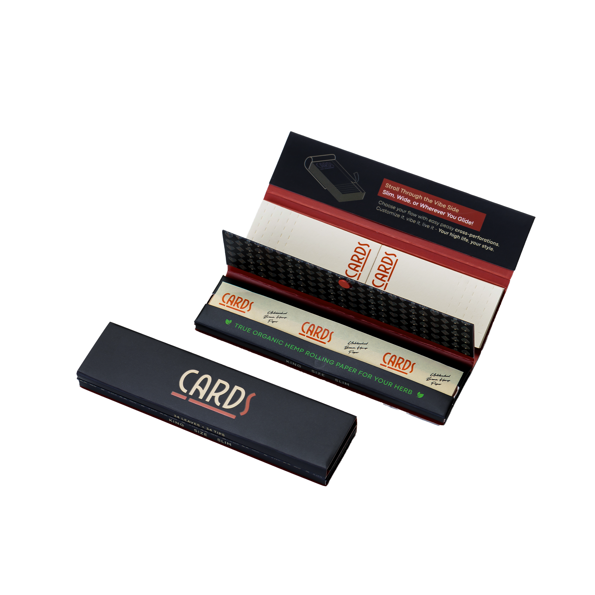 CARDS Hemp Rolling Papers